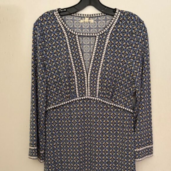 Max Studio Geometric Print Midi Dress, Sz M, NWT, $98 - Picture 5 of 10